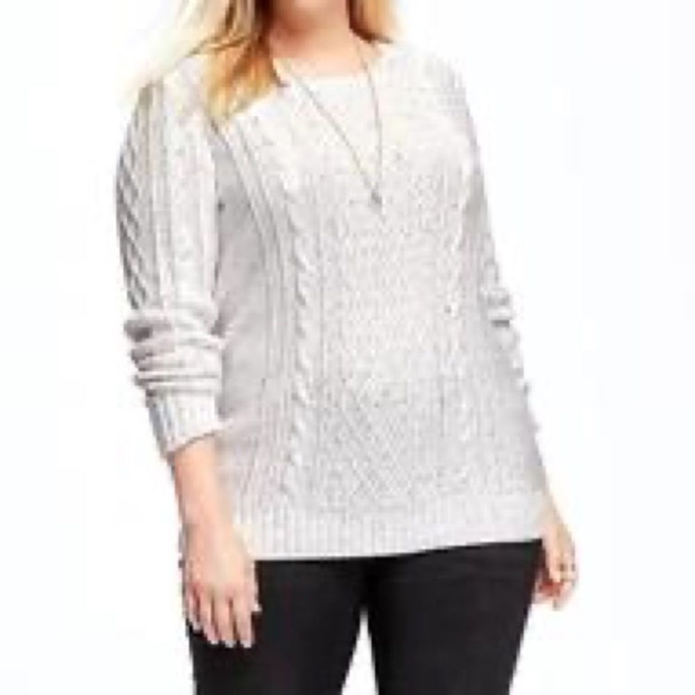 Cable Knit Oversize Chunky Sweater Merona XXL